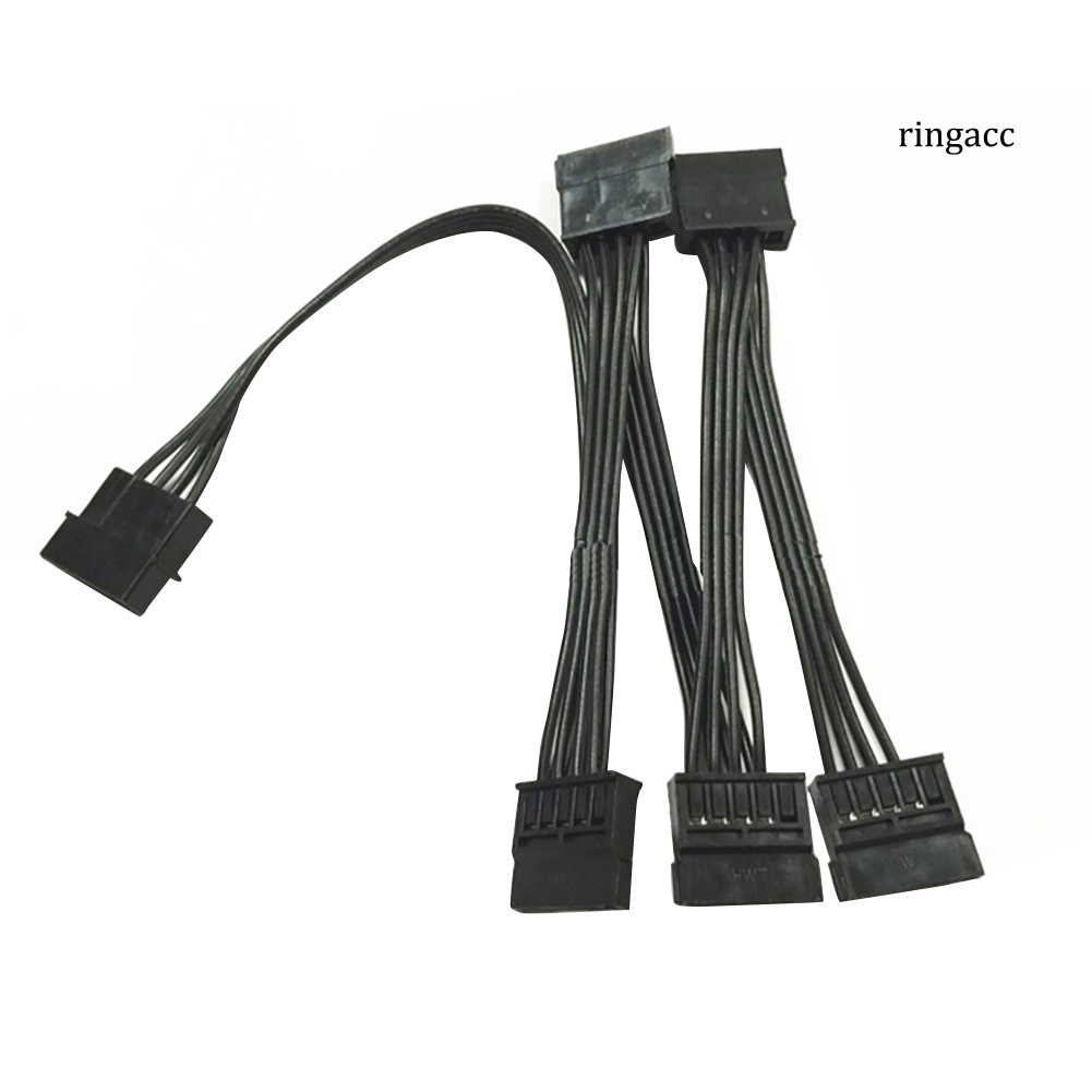 Dây Cáp Chia Nguồn Ổ Cứng 4pin 1 Sang 5 Ide Sata 15pin Cho Pc | BigBuy360 - bigbuy360.vn