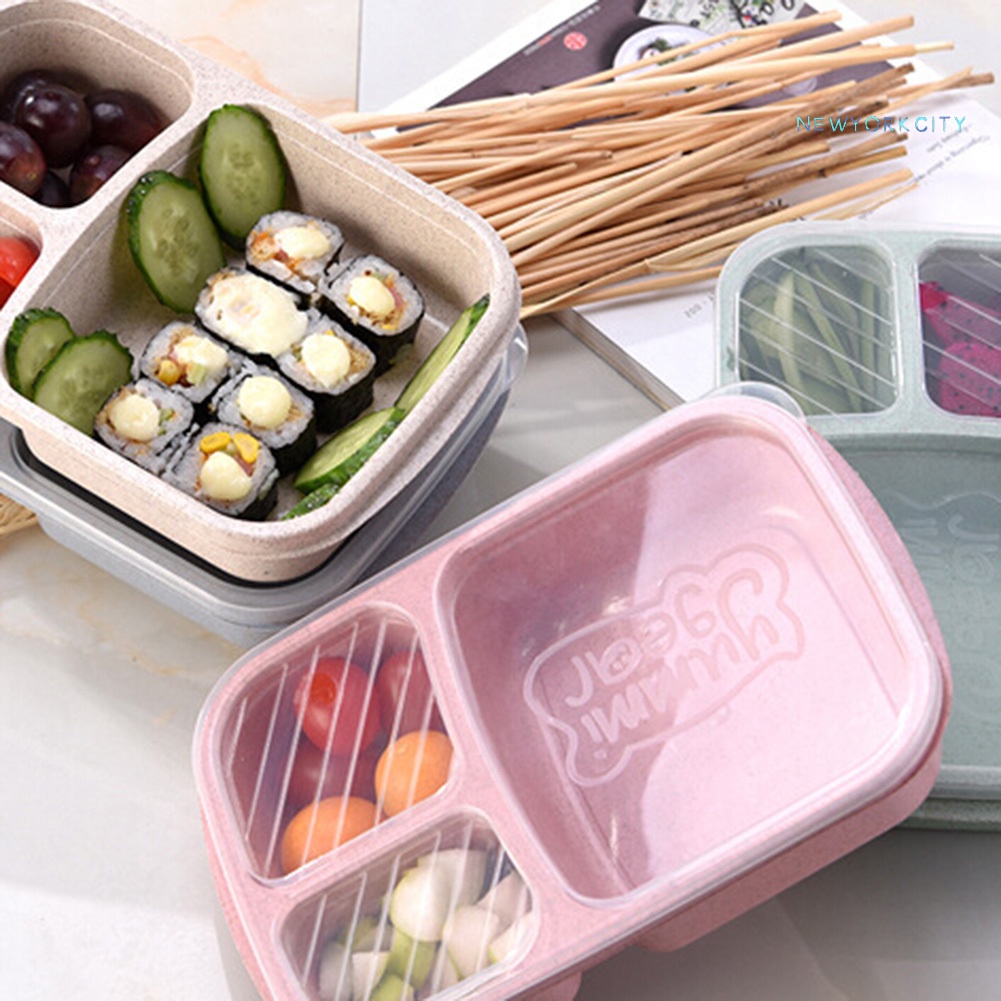 Hộp Đựng Cơm Trưa Thiết Kế Di Động Tiện Dụng Cho Học Sinh