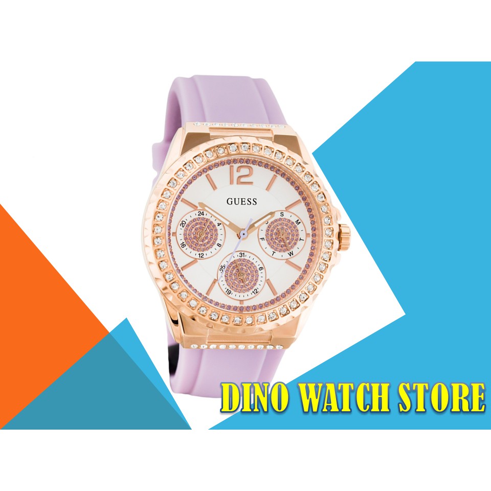 ĐỒNG HỒ NỮ UNISEX THỜI TRANG GUESS W0846L6