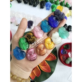 vòng cổ hồ ly mắt mèo tam vỹ