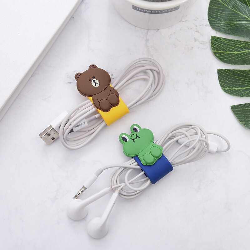 [Giao Hàng Nhanh] Dụng Cụ Quấn Bảo Vệ Dây Cáp Sạc / Tai Nghe