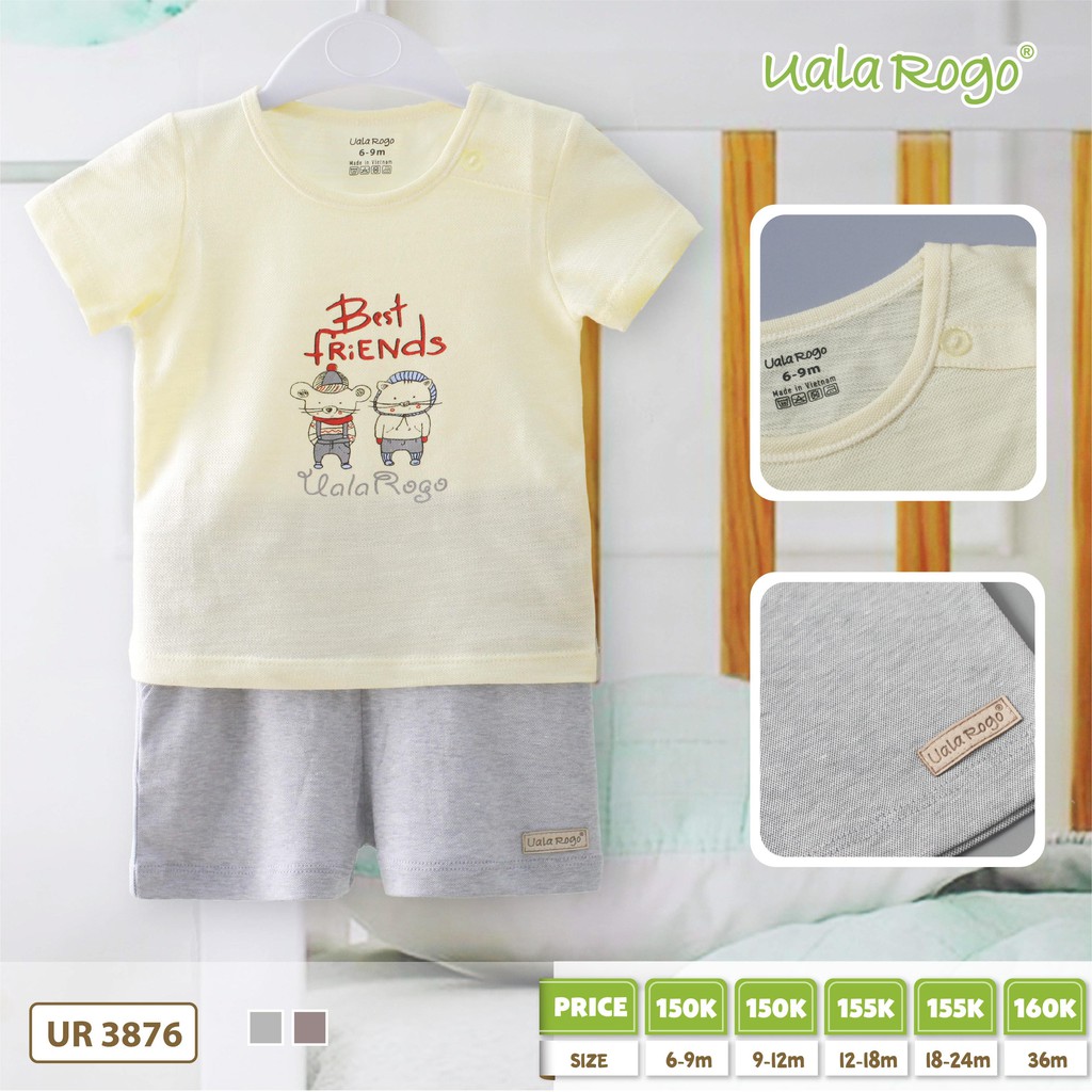 Bộ cộc tay Uala Rogo cài vai UR3876