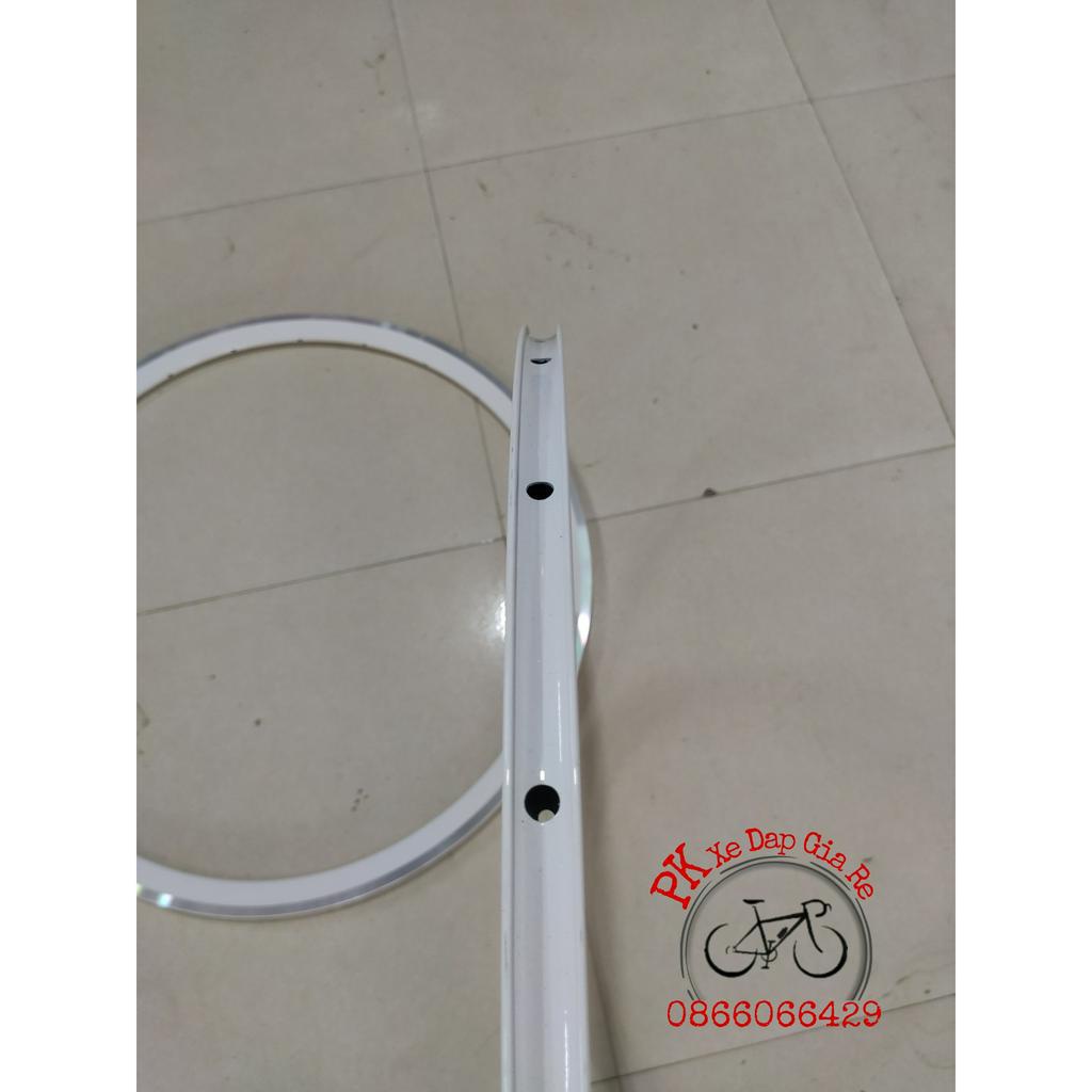 Vành xe đạp 700c cao 3cm 20-24 lỗ hàng cao cấp, Niềng xe đạp đua, touring bánh 700c 20-24 lỗ