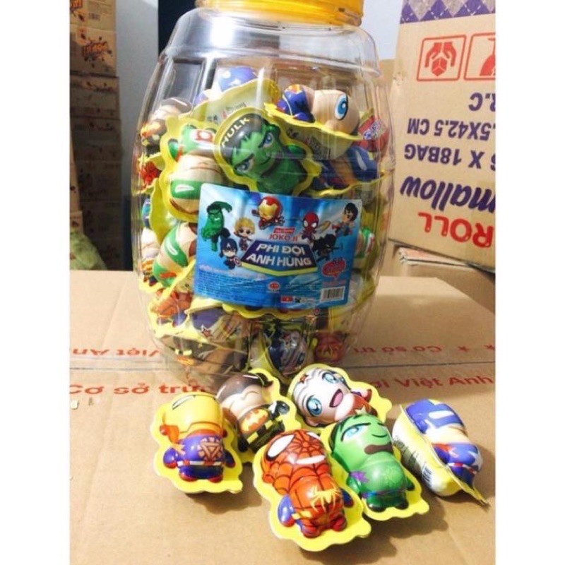 Sỉ Lọ 60 Quả Trứng Hình Các Siêu Anh Hùng Avegners