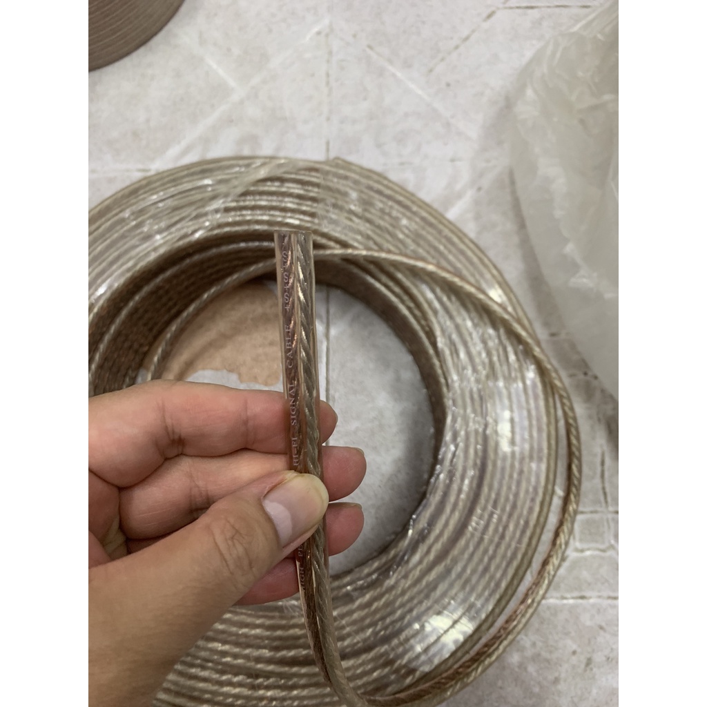 Dây loa dây âm thanh tín hiệu loa các loại đời đầu sợi đồng 100%
