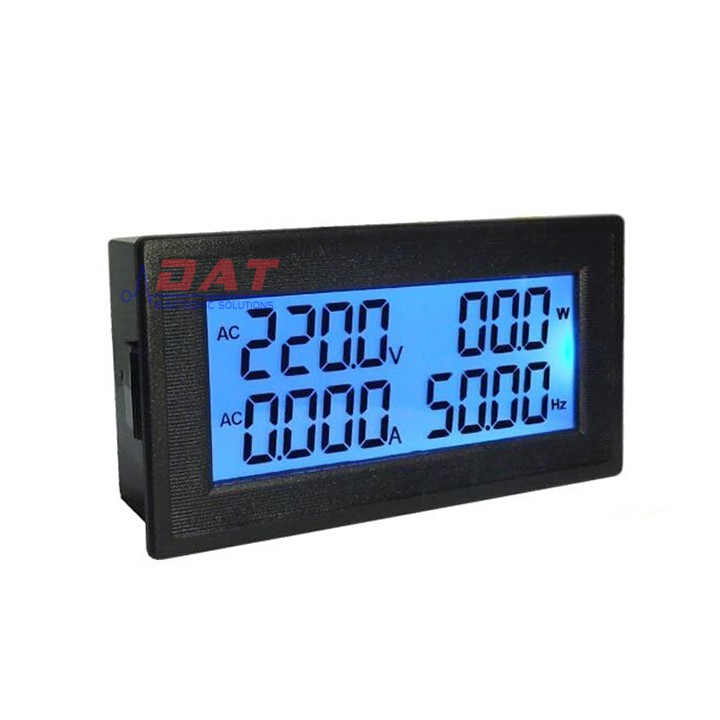 Đồng Hồ Đo AC 6  Giá Trị Hiển Thị LCD Dòng Đo 100A