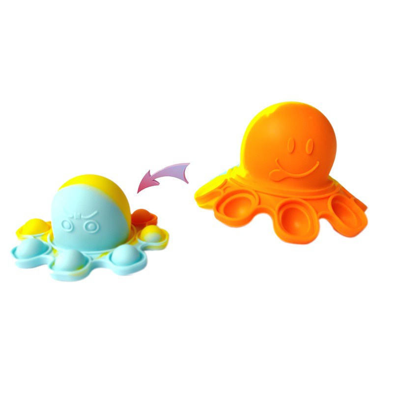 Đồ chơi bóng nhấn giảm căng thẳng hình bạch tuộc dễ thương cho bé