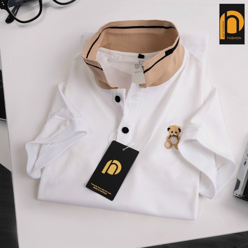 Áo Thun Polo Nam cổ bẻ Tedear vải Cá Sấu Cotton cao cấp chuẩn form Hàn