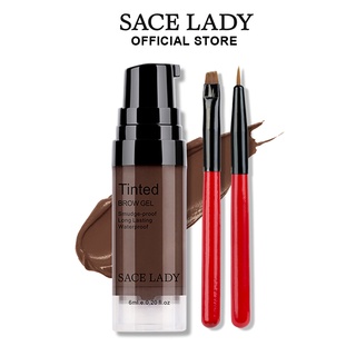 Gel kẻ lông mày SACE LADY lâu trôi 24 giờ chống thấm nước cao cấp 6ml/0.20 Fl.oz