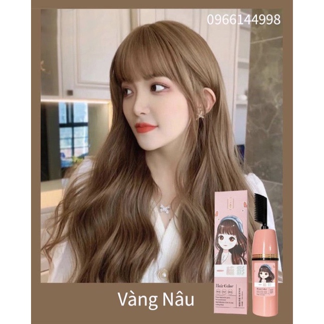 Lược nhuộm tóc mầu thông minh dễ sử dụng