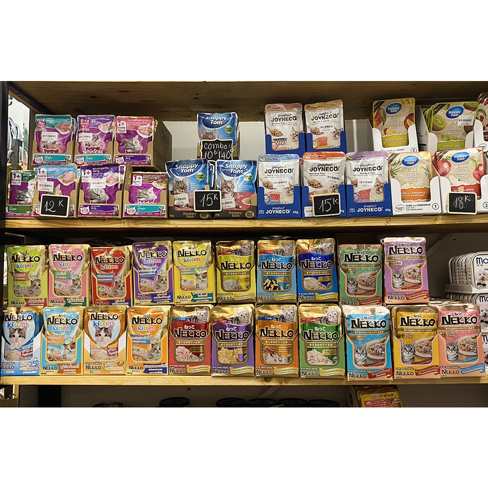 Pate Nekko cho mèo gói 70g