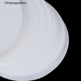 CTYE 100Pcs Laboratory Filter Paper Circular Qualitative Filter Paper Medium Speed FINE