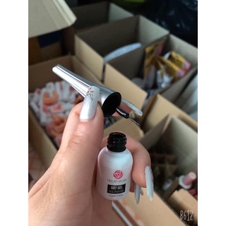Cọ nét gel hoa hồng (lẻ đen,trắng)-Sơn cọ nét nail