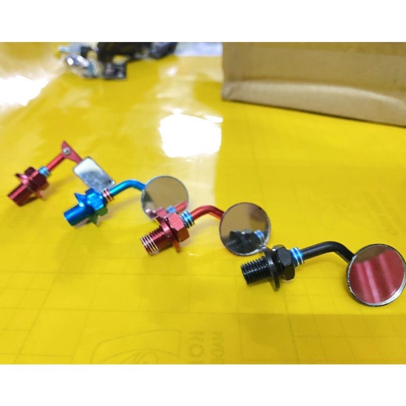 Gương nhí mini gắn trang trí, bịt lỗ ốc chân gương cực đẹp