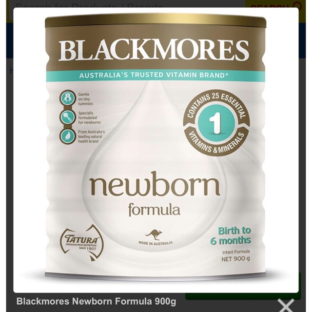 Sữa Blackmores