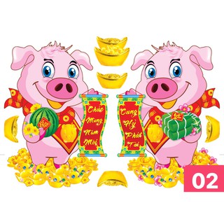 Decal trang trí tết MS01-07