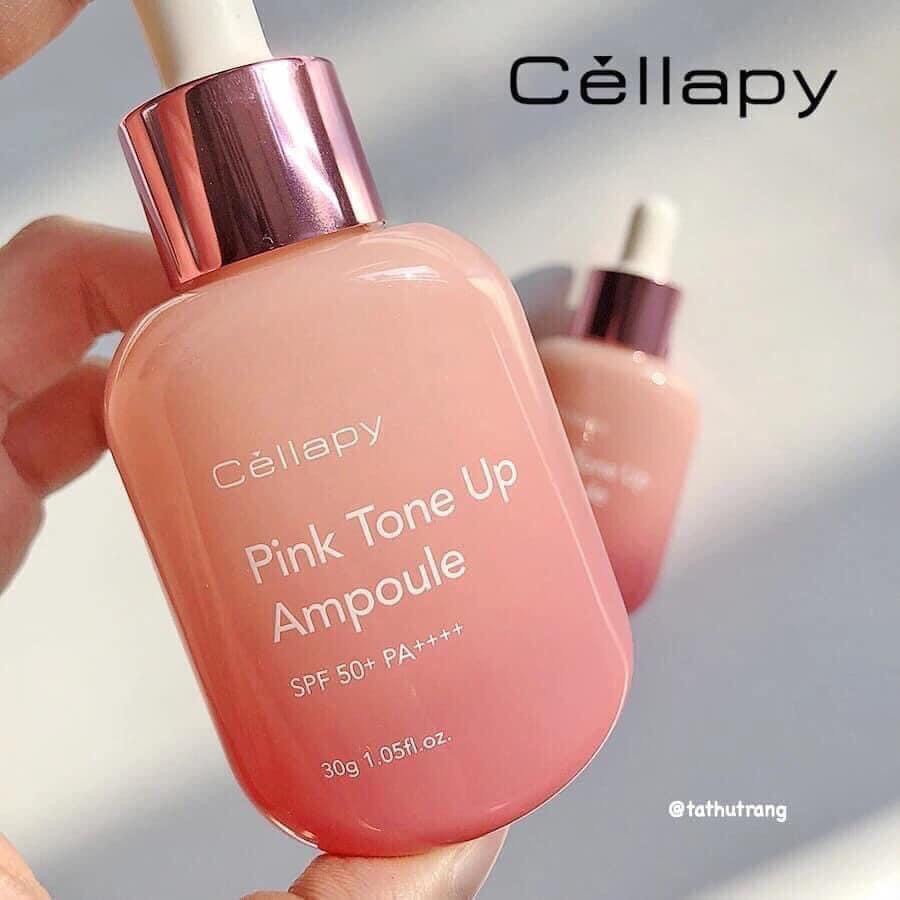 Dưỡng trắng hồng, Serum Cellapy Pink Tone Up Ampoule SPF50+ PA++++ | BigBuy360 - bigbuy360.vn