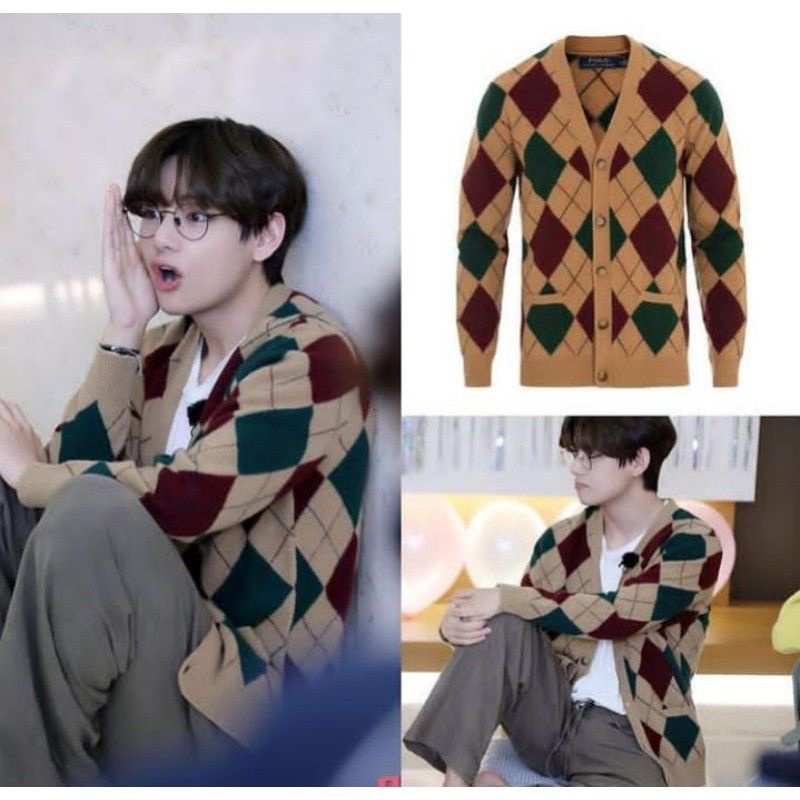 Áo cardigan style hàn quốc giống V BTS ( cheap moment )