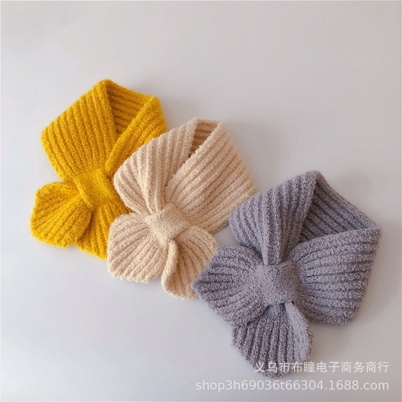 Khăn len quàng cổ mùa đông dành cho bé gái mã T11