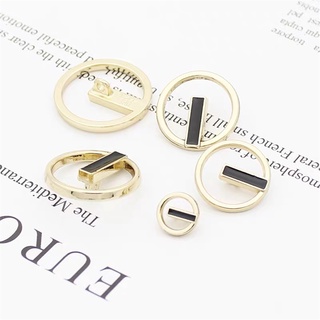  10 cái   lốc Nút kim loại tròn cổ điển cho quần áo Thời trang áo nữ Nút áo 20mm Thủ công tự làm Phụ kiện may Nút cho áo sơ mi 