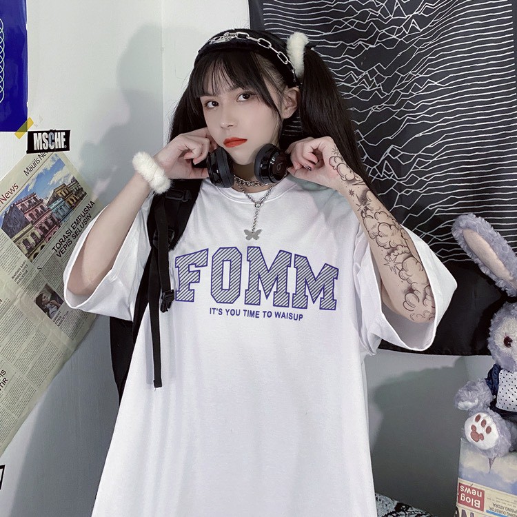 Áo thun tay lỡ form rộng unisex Neko.sg ATL162