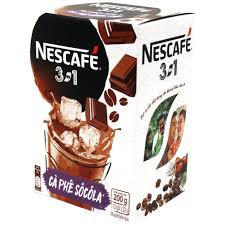 [TPHCM/ HSD: 04/2021] NESCAFÉ 3in1 Chocolate - Cà phê Sôcôla (10 gói x 20g)