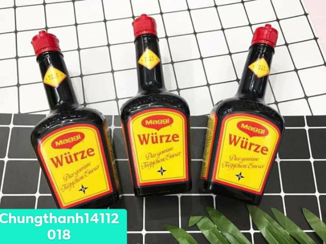 NƯỚC TƯƠNG MAGGI  WURZE CỦA ĐỨC ( 250ml) KHÔNG CHẤT PHỤ GIA