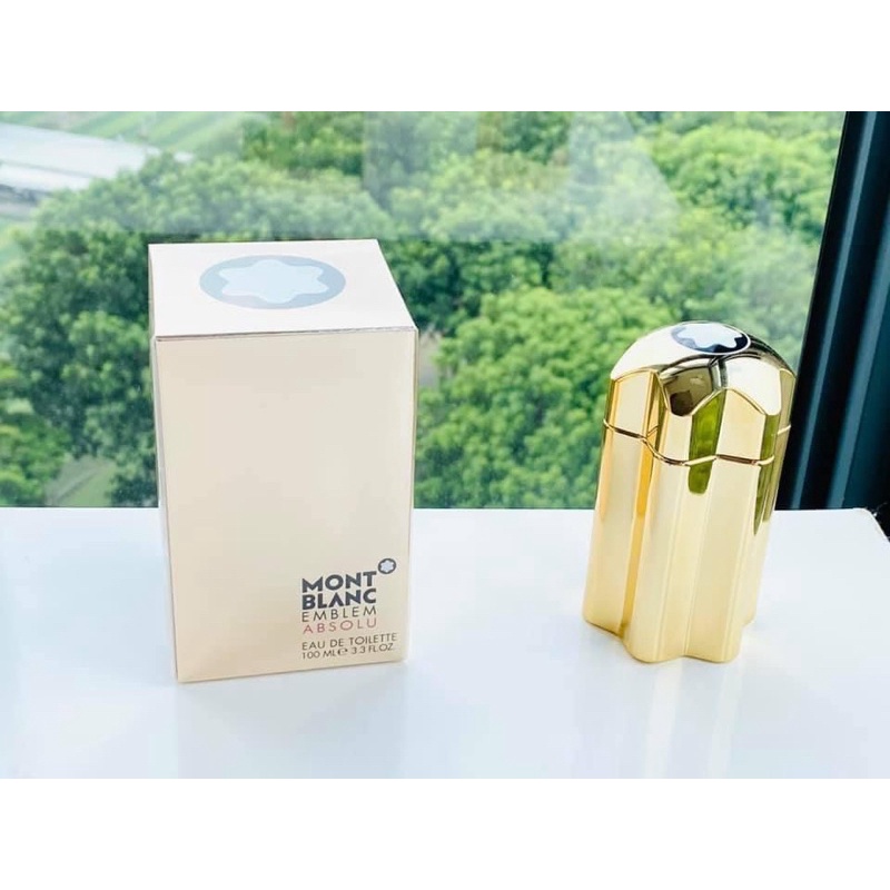 Nước hoa nam Mont Blanc Emblem Absolu ( Phiên bản màu vàng gold siêu chất )
