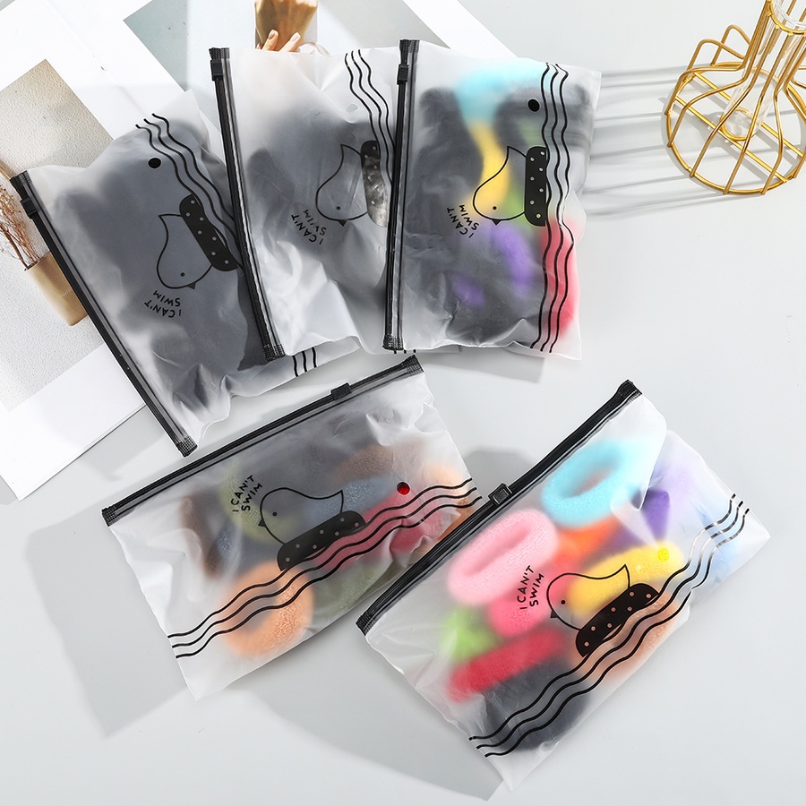 Bộ 6/ 12 dây buộc tóc co giãn nhiều màu sắc thời trang dành cho nữ