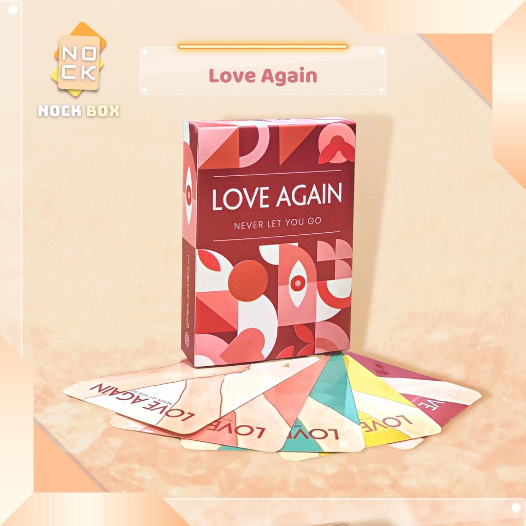 Bộ bài tình yêu LOVE AGAIN dành cho couple, cặp đôi hẹn hò hoặc vợ chồng - Yêu lại từ đầu, gắn kết trái tim