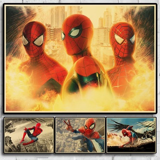 Tranh Cuộn In Hình Nhân Vật Siêu Anh Hùng marvel