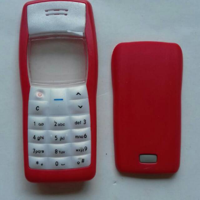 Ốp Điện Thoại Màu Đỏ Cho Nokia 1100