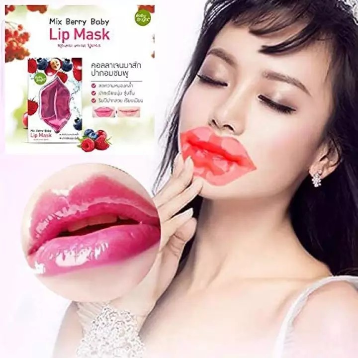 [Auth Thái] Mặt Nạ Dưỡng Môi Hương Trái Cây Baby Bright Mix Berry Baby Lip Mask 5.0