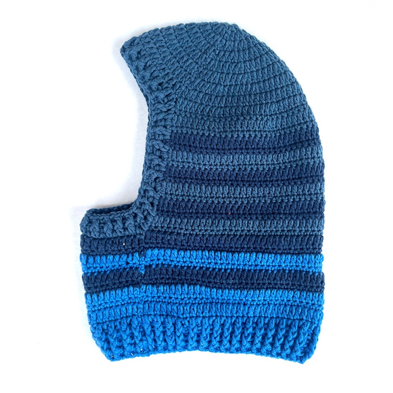 Khăn Trùm Đầu Chống Gió Dệt Kim Dày Dặn Cho Hoạt Động Ngoài Trời