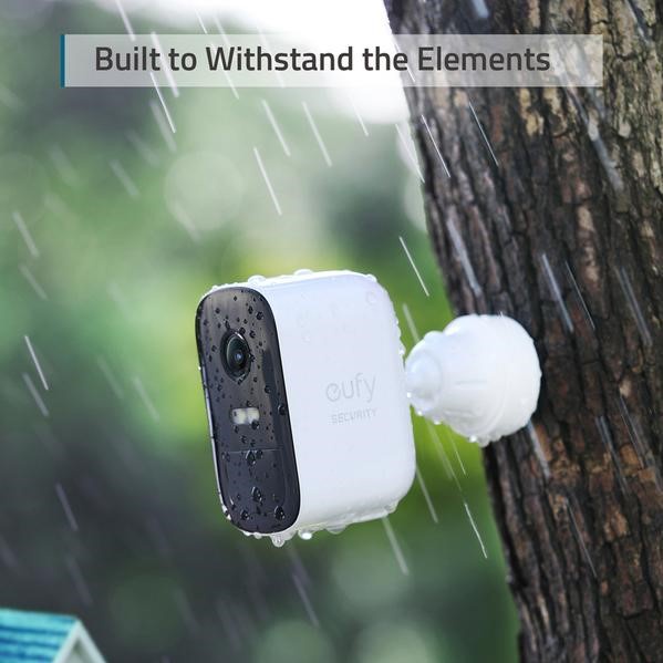 eufyCam 2C Pro, camera ngoài trời dùng Pin, chất lượng 2K, hỗ trợ HomeKit