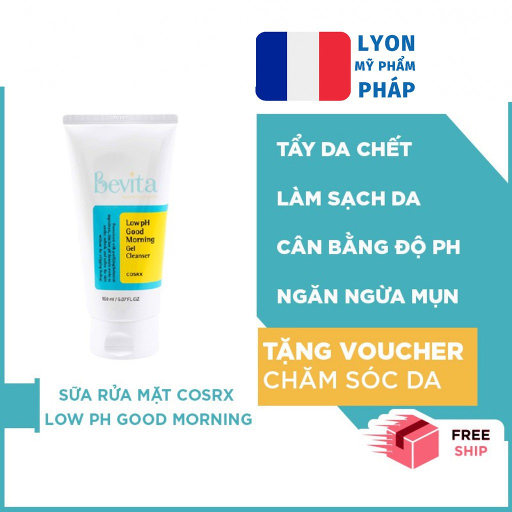 ✅ (HÀNG CHUẨN AUTHENTIC) Sữa rửa mặt COSRX LOW PH GOOD MORNING GEL CLEANSER