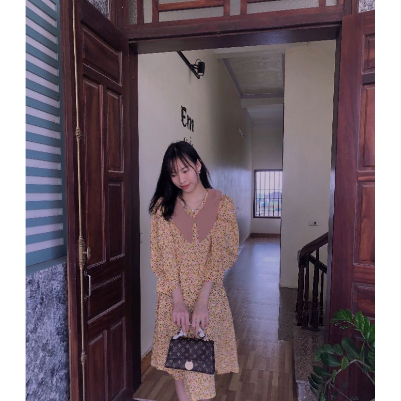 đầm hoa tiểu thư 219k