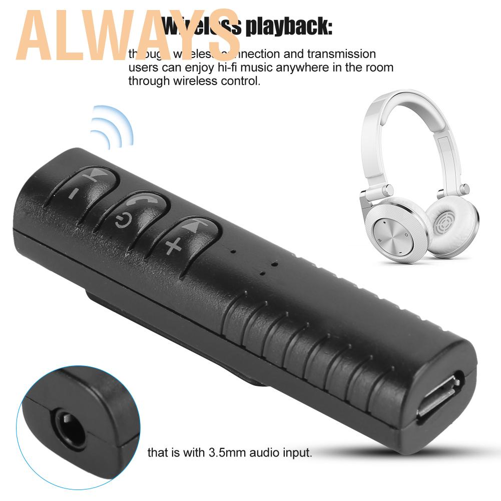 Bộ Thu Phát Bluetooth 5.0 Không Dây Giắc Cắm 3.5mm