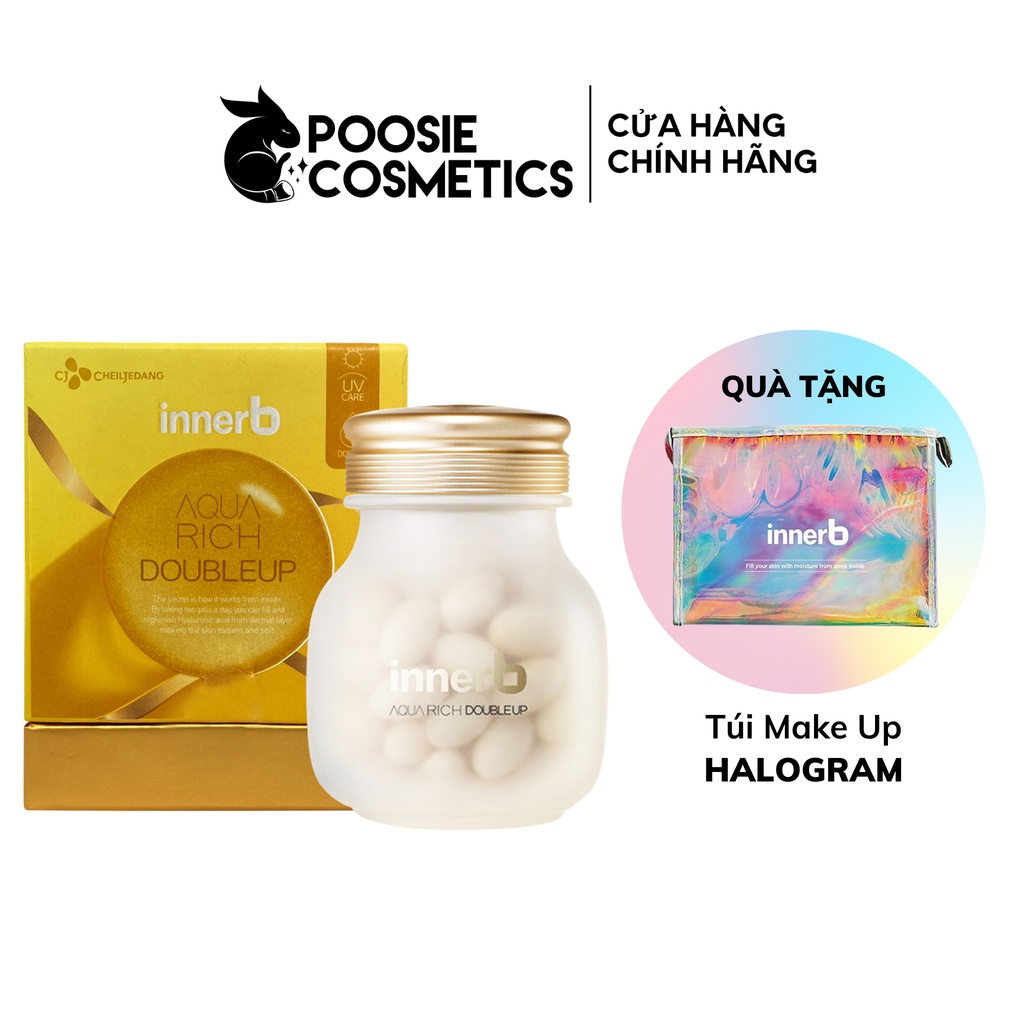 Viên uống cấp nước collagen Hàn Quốc Innerb Aqua Rich 70 viên