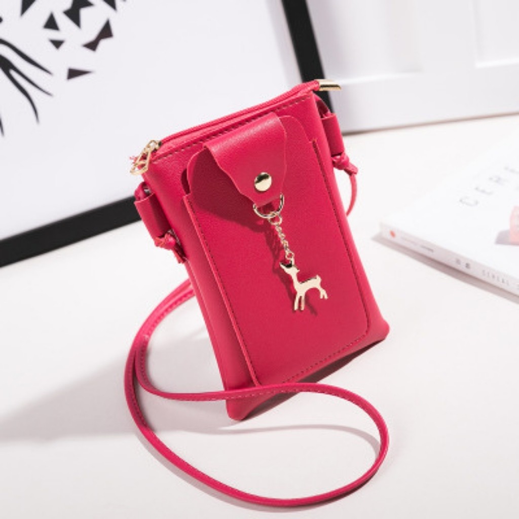 Túi Đéo Chéo Mini Nữ, Túi Điện Thoại Con Hươu Hottrend Hàn Quốc KA02