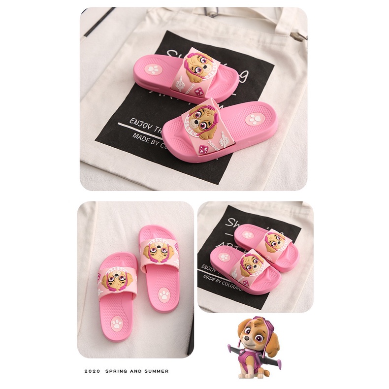 Dép Đi Trong Nhà Chống Trượt Kiểu Dáng Hoạt Hình Dễ Thương Cho Bé