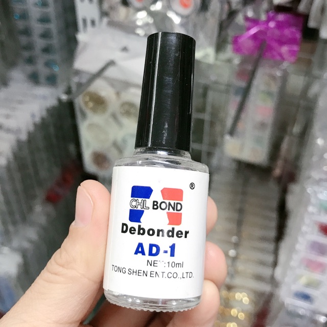 Chai nước sáng đá - tháo móng nail - tháo đá (10ml) Debonder AD-1