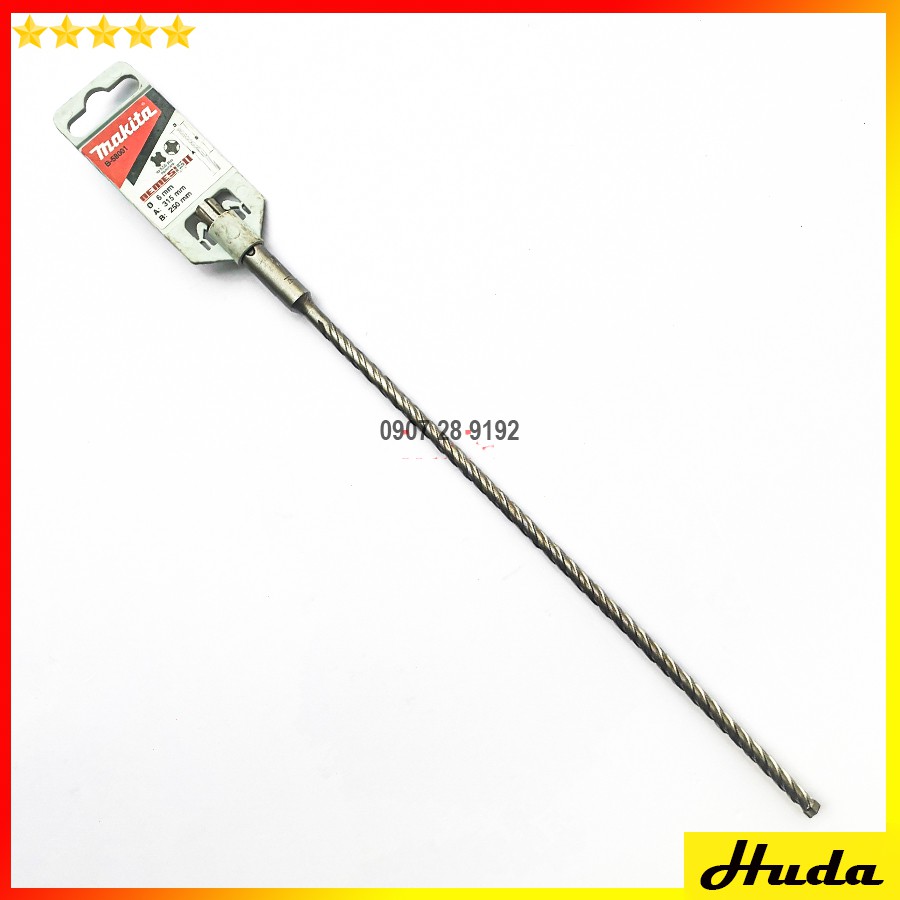 Mũi khoan bê tông Nemesis II 6 x 315mm Makita B-58001