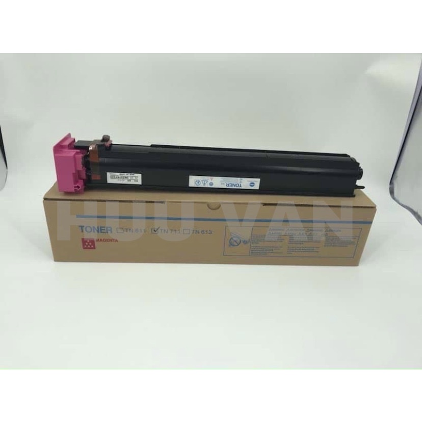Hộp mực Konica Minotal TN 711 dùng cho máy photocopy Konica Minotal Bizhub C654, C654e, C754, C754e
