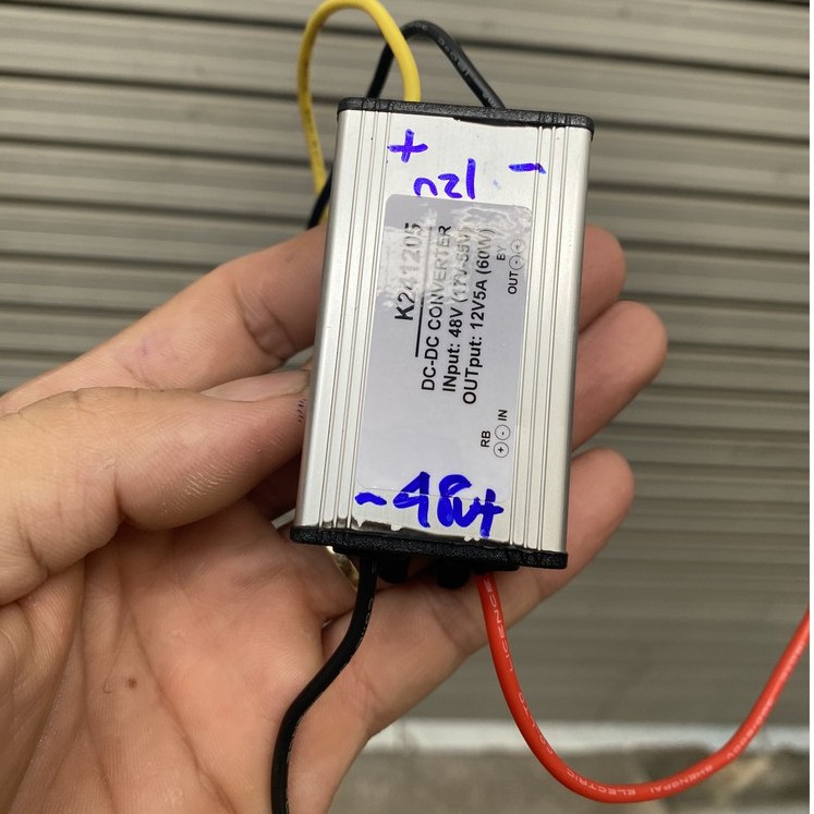 hạ áp DC 48v xuống DC 12v 5a 60w