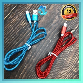 Dây sạc ip1m bọc dù,cáp sạc ipbọc dù