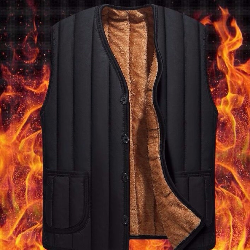 Áo phao gi-lê lót lông  siêu ấm Tặng ông và Bố