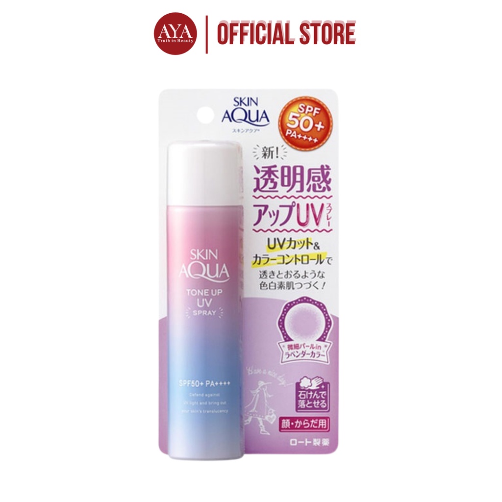 Xịt Chống Nắng Sunplay Skin Aqua Tone Up UV SPF50+ PA++++ Nhật Bản