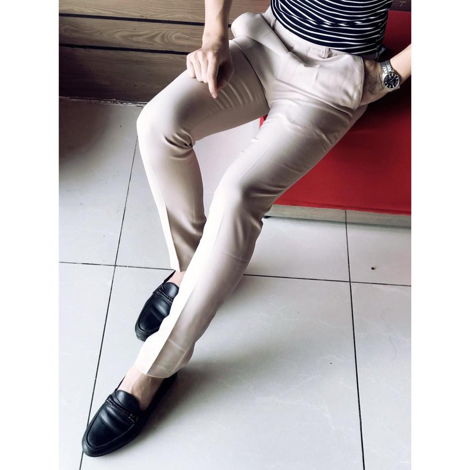 Quần tuyết mưa nam màu trắng phong cách hàn quốc | BigBuy360 - bigbuy360.vn