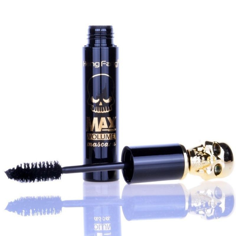 (Hàng Mới Về) Mascara Màu Đen Kháng Nước Chuốt Mi Thiết Kế Hình Đầu Lâu Độc Đáo | BigBuy360 - bigbuy360.vn